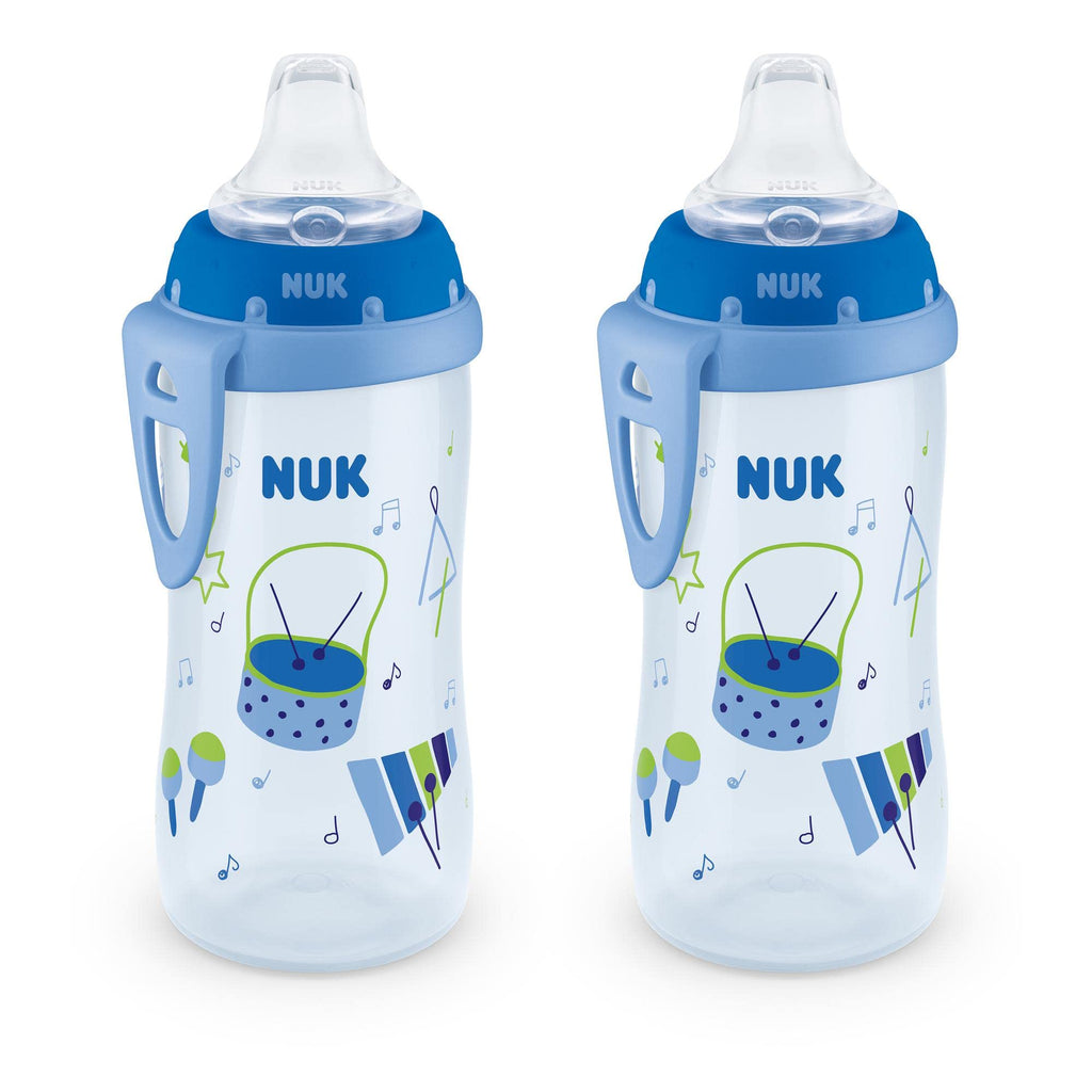 NUK Buzz Lightyear Active Cup, 10 Oz, 2-Pack – BPA Free, Spill Proof Sippy Cup