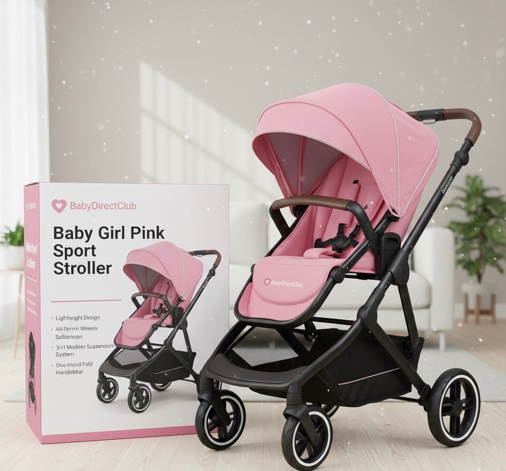 LuxeRide™ Athletic Sport Stroller- Baby Direct Club™ Exclusive