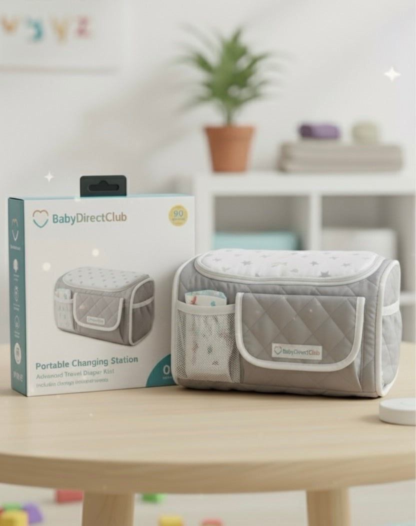 Portable Diaper Station- Baby Direct Club™ Exclusive