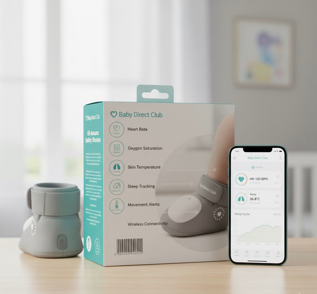 Wireless Safety "Smart" Monitor- Baby Direct Club™ Exclusive