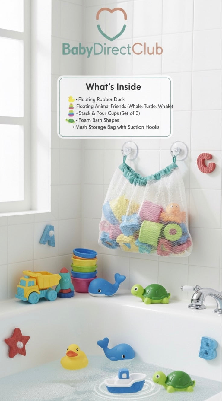 Baby's 1st Bath Toy Set