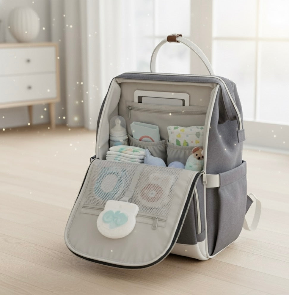 Premium Diaper Backpack- Baby Direct Club™ Exclusive