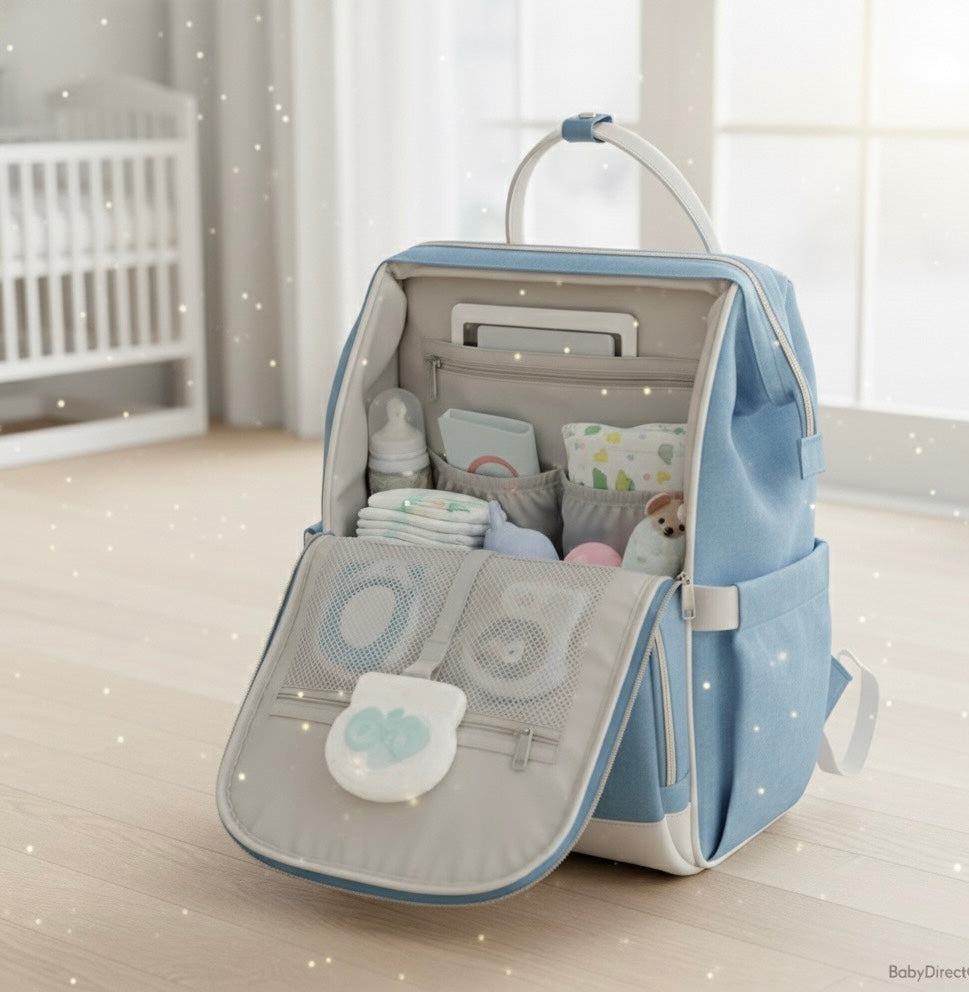 Premium Diaper Backpack- Baby Direct Club™ Exclusive