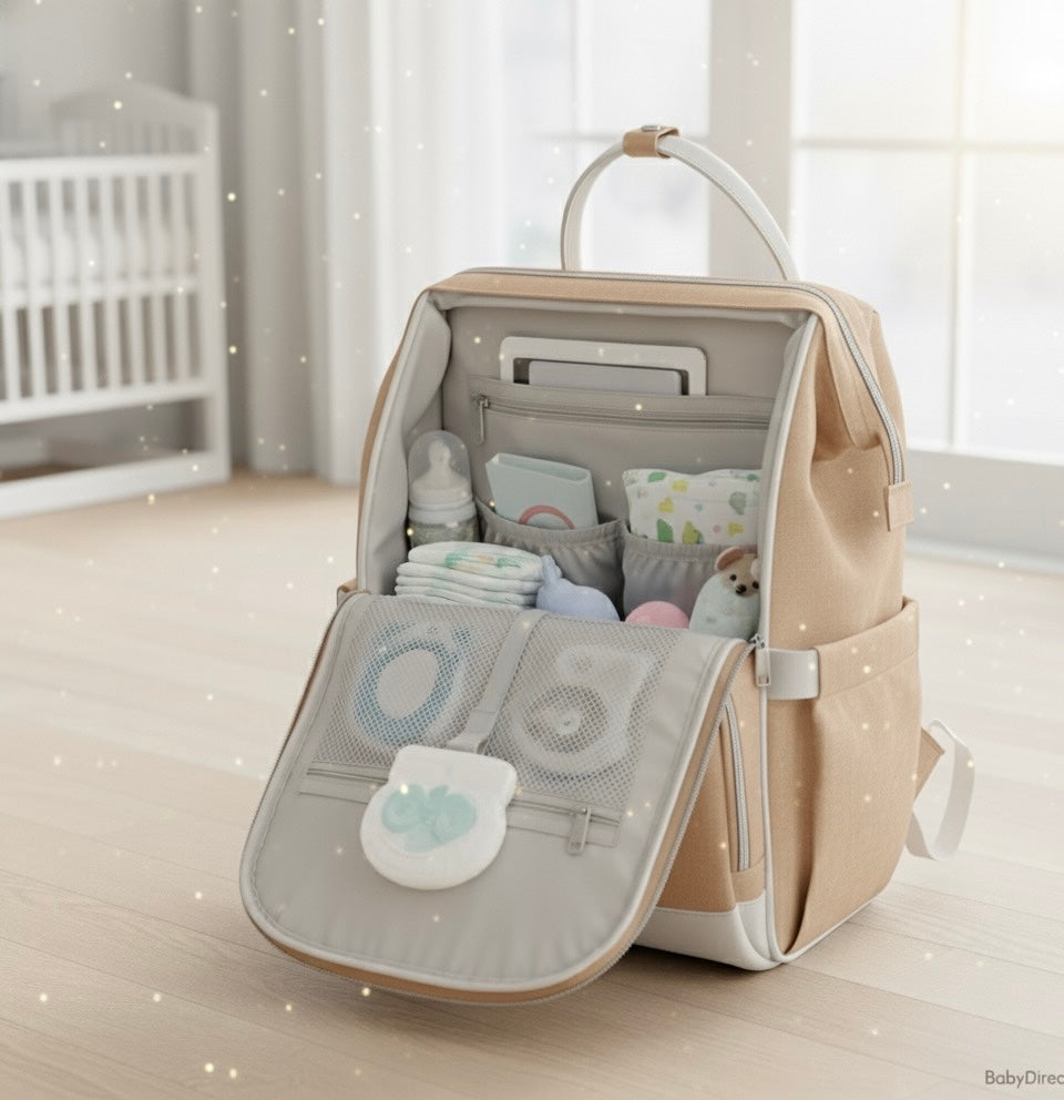 Premium Diaper Backpack- Baby Direct Club™ Exclusive