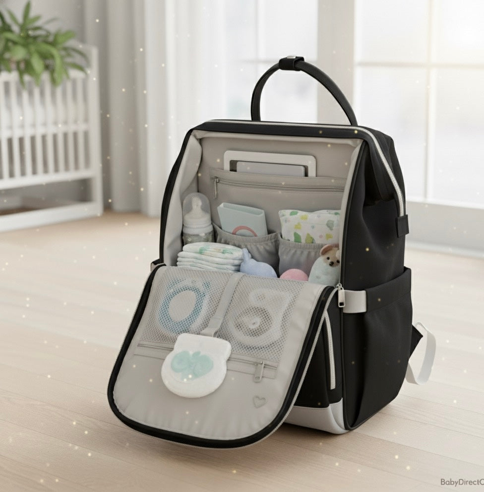 Premium Diaper Backpack- Baby Direct Club™ Exclusive