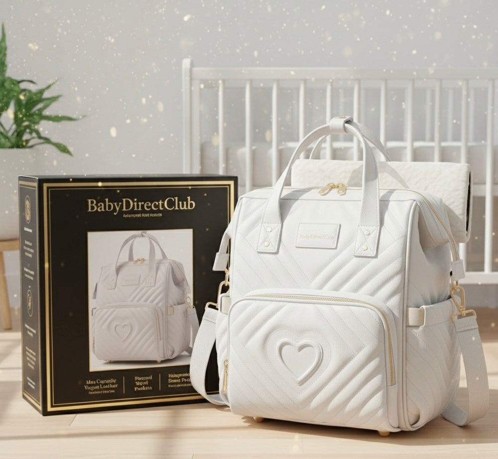 Premium Luxury Diaper Bag- Baby Direct Club™ Exclusive