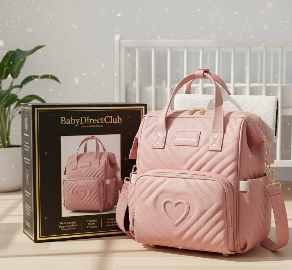Premium Luxury Diaper Bag- Baby Direct Club™ Exclusive