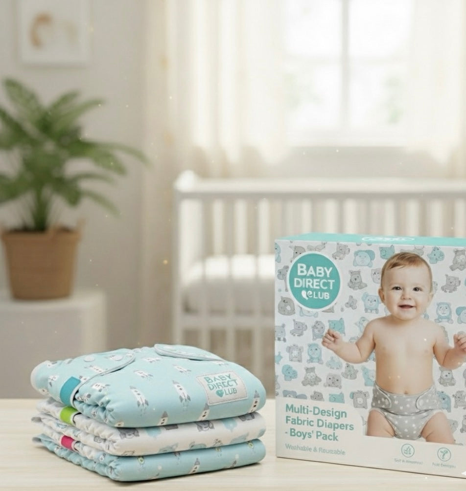 Premium Washable Diapers- Baby Direct Club™ Exclusive