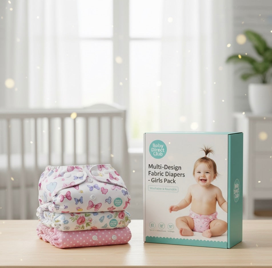 Premium Washable Diapers- Baby Direct Club™ Exclusive